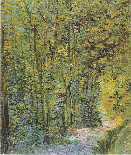 Forest-way, Vincent Van Gogh